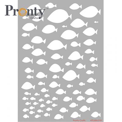 Pronty Stencil - Purrrfect Fish