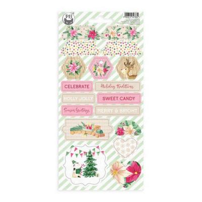 Piatek13 Santa's Workshop - Chipboard Sticker