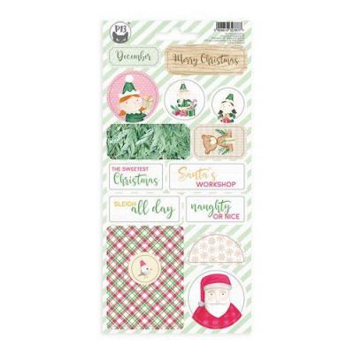 Piatek13 Santa's Workshop - Chipboard Sticker 2