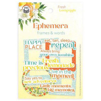 Piatek 13 Fresh Lemonade - Ephemera Frames & Words