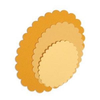 Sizzix Thinlits Die - Ovals Scallop