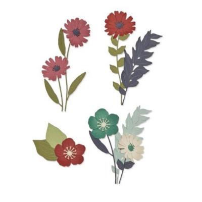 Sizzix Thinlits Die - Wild Blooms #1