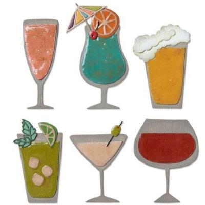 Sizzix Thinlits Die - Happy Hour