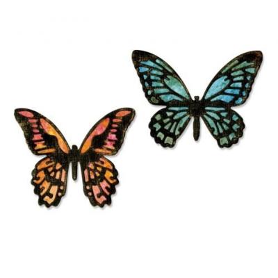 Sizzix Thinlits Die - Detailed Butterflies Mini