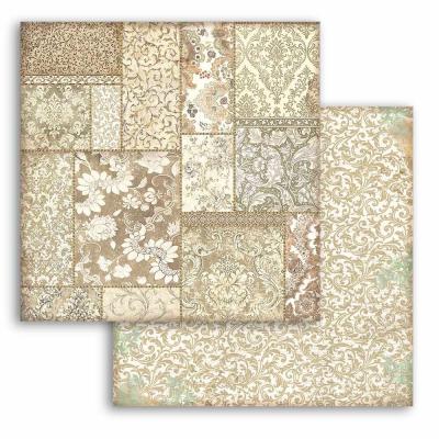 Stamperia Christmas Greetings - Ochre Patchwork