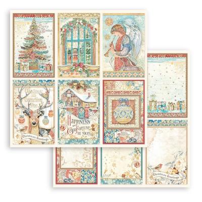Stamperia Christmas Greetings - 6 Cards