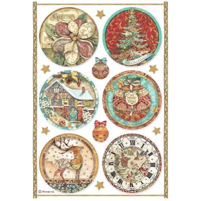 Stamperia Christmas Greetings - Rounds