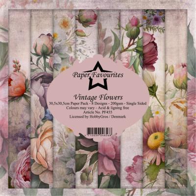 Paper Favourites Paper Pack - Vintage Flowers