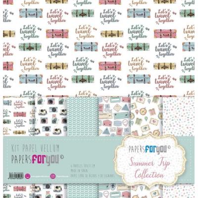 Papers For You Summer Trip - Vellum Paper Pack
