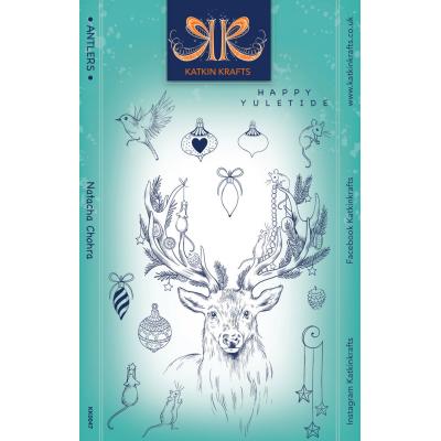 Katkin Krafts Stempel - Antlers