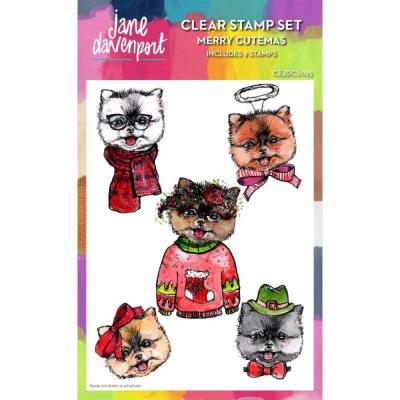 Creative Expressions Stempel Merry Cutemas