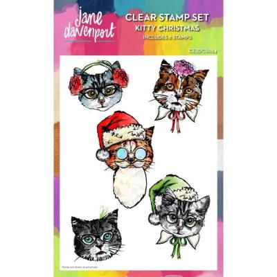 Creative Expressions Stempel Kitty Christmas