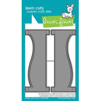 Lawn Fawn Lawn Cuts - Ta-Da! Diorama! Hillside Inserts