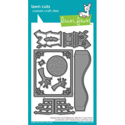 Lawn Fawn Lawn Cuts - Shadow Box Card Add-On - Halloween