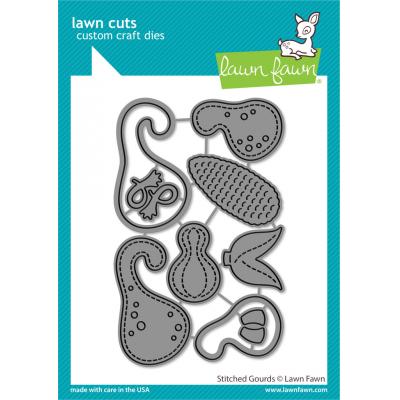 Lawn Fawn Lawn Cuts - Stitched Gourds