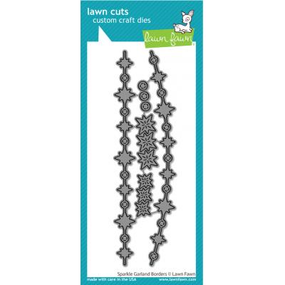 Lawn Fawn Lawn Cuts - Sparkle Garland Borders