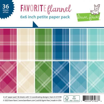 Lawn Fawn Favorite Flannel - Paper Pad