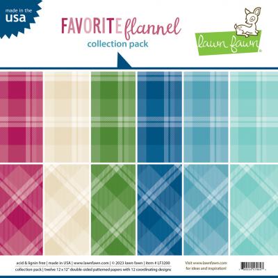 Lawn Fawn Favorite Flannel - Collection Pack