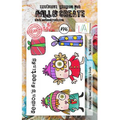 Aall and Create Stempel - The Winter Girls