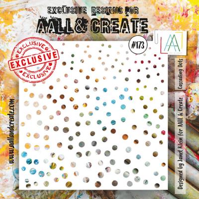 Aall and Create Stencil - Cascading Dots