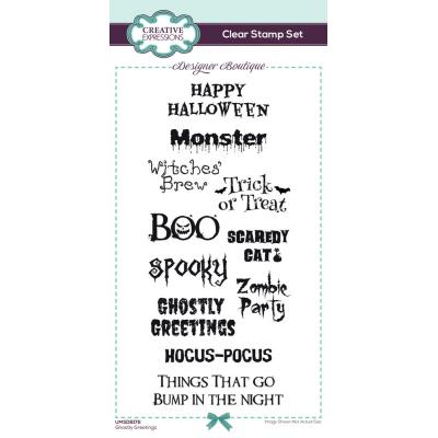 Creative Expressions Stempel Ghostly Greetings