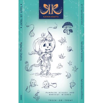 Katkin Krafts Stempel - Trick Or Treat