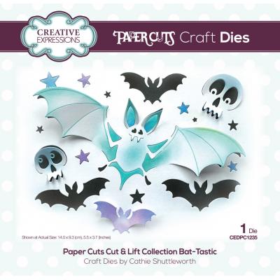Creative Expressions Craft Dies Cut & Lift Bat-Tastic