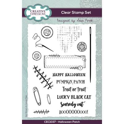Creative Expressions Stempel Halloween Patch