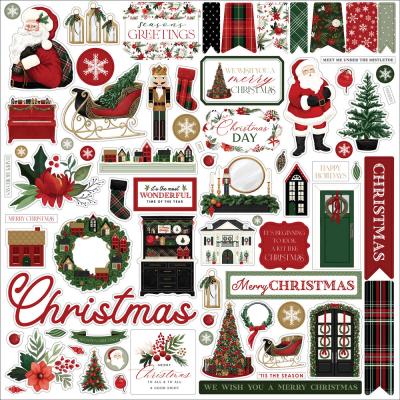 Carta Bella A Wonderful Christmas - Element Sticker