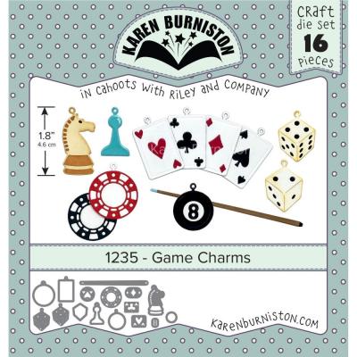 Karen Burniston Metal Dies - Game Charms