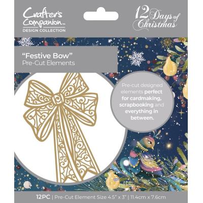 Crafter's Companion 12 Days of Christmas - Festive Bow