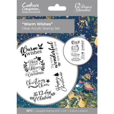 Crafter's Companion 12 Days of Christmas - Warm Wishes