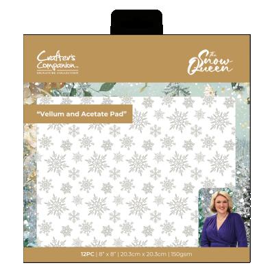 Crafter's Companion The Snow Queen - Acetate and Vellum Pad
