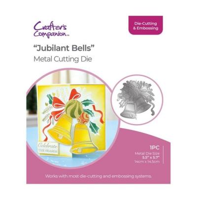 Gemini Half Create a Card Die - Jubilant Bells