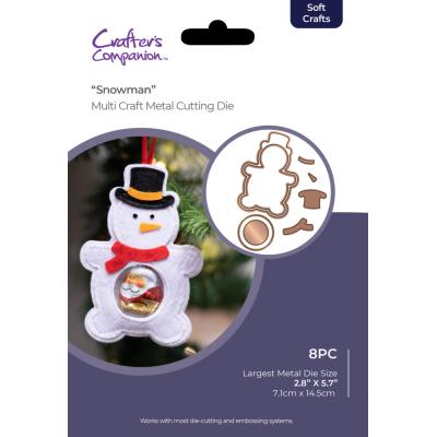 Gemini Multi Craft Festive Treat Dies - Snowman