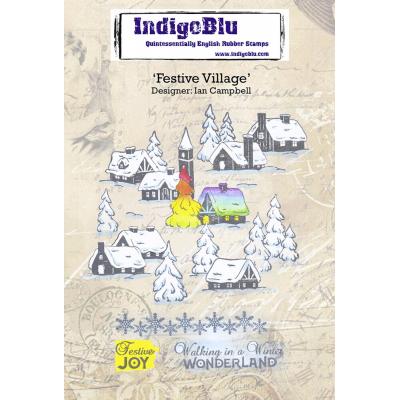 IndigoBlu Stempel - Festive Village
