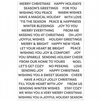 Hero Arts Stempel - Christmas Sentiment Strips