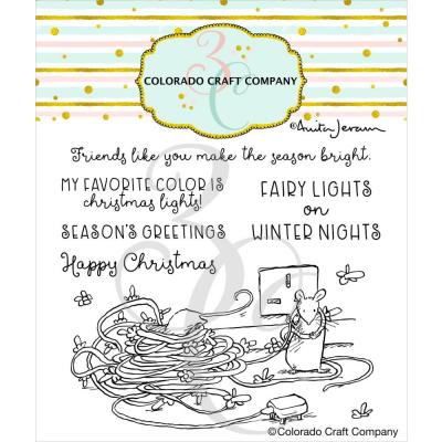 Colorado Craft Stempel - Mice Lights