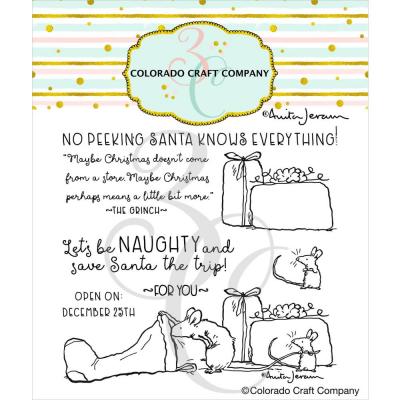 Colorado Craft Stempel - Sneaky Mice