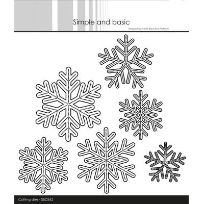 Simple and Basic Cutting Dies - Snowflakes