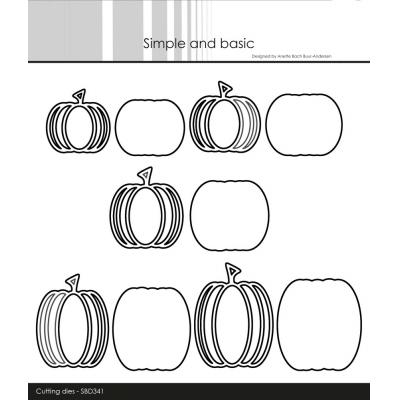 Simple and Basic Cutting Dies - Pumpkins