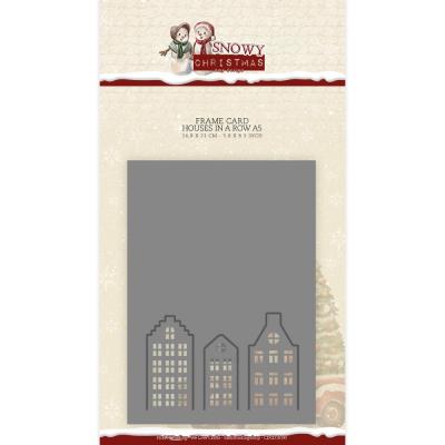 Find It Trading Cutting Dies - Houses In A Row A5