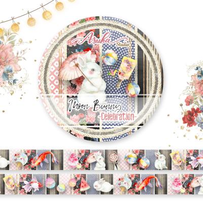 Asuka Studio Memory Place Moon Bunny - Celebration Washi