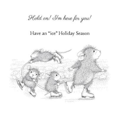 Spellbinders Stempel House Mouse - Hold On!