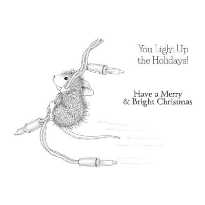 Spellbinders Stempel House Mouse - Merry & Bright