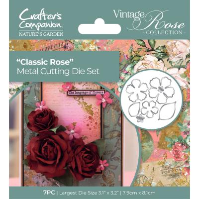 Crafter's Companion Vintage Rose - Classic Rose