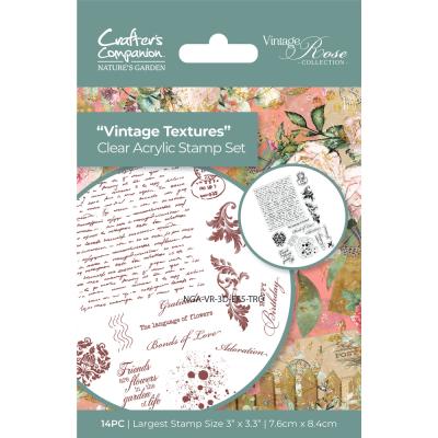 Crafter's Companion Vintage Rose - Vintage Textures