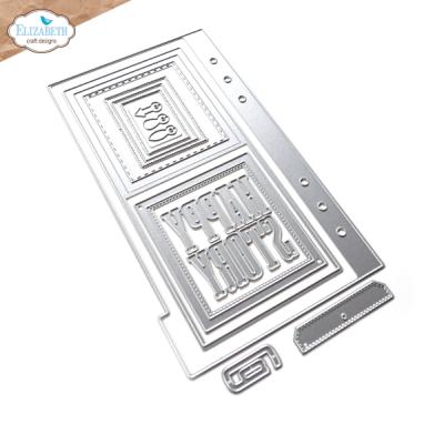 Elizabeth Craft Designs Dies - Tab 6 with Turnbutton Frame