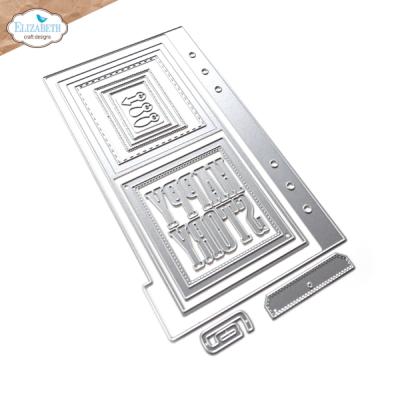 Elizabeth Craft Designs Dies - Tab 6 with Turnbutton Frame