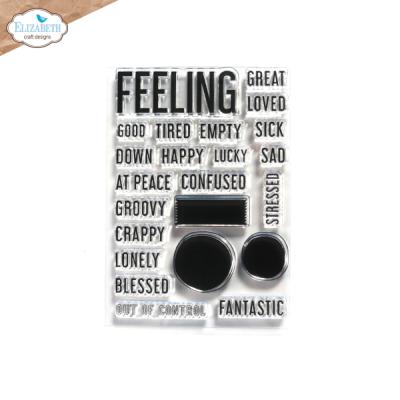 Elizabeth Craft Designs Stempel - Feelings